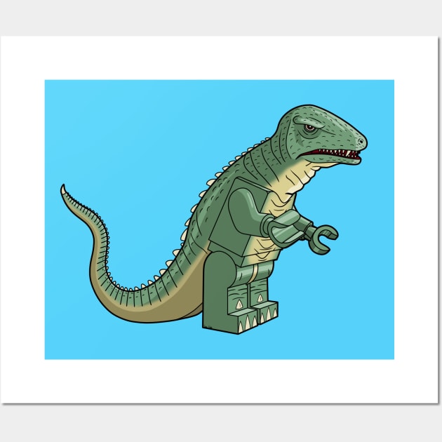 LEGO Gorosaurus Wall Art by schultzstudio